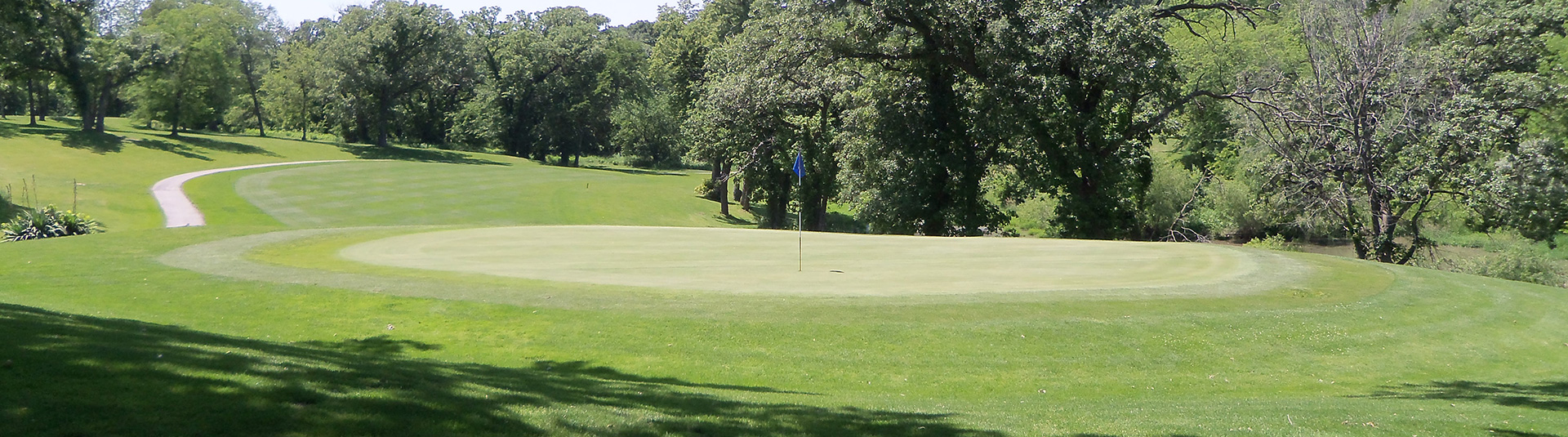 view of golf course