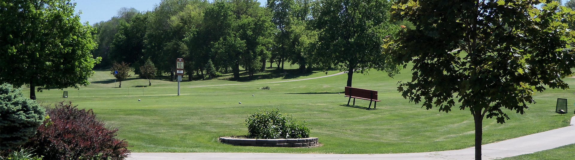 view of golf course